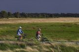 ścieżka rowerowa, Vitte, wyspa Hiddensee, Mecklenburg-Vorpommern, Bałtyk, Niemcy