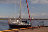 wyspa Hiuma, Hiiumaa, port jachtowy Orjaku, wysepka Kassari, Estonia Hiiumaa Island, Orjaku harbour, Kassari Island, Estonia