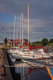 wyspa Hiuma, Hiiumaa, port jachtowy Orjaku, wysepka Kassari, Estonia Hiiumaa Island, Orjaku harbour, Kassari Island, Estonia