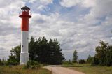 latarnia morska Soru, wyspa Hiuma, Hiiumaa, wybrzeże koło Soru, Estonia Hiiumaa Island, Soru lighthouse, Estonia