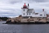 Latarnia morska Homlungen, Skagerrak, Południowa Norwegia, Ytre Hvaler Park Narodowy