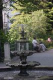 Iwonicz Zdrój fontanna, park zdrojowy