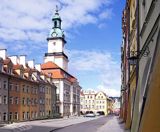 Jelenia Góra ratusz plac ratuszowy kamienice