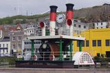 Steam Clock - Zegar Parowy 'Ariadne' w St. Helier, wyspa Jersey, Channel Islands, Wyspy Normandzkie