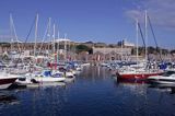 port jachtowy Albert Harbour w St. Helier, wyspa Jersey, Channel Islands, Wyspy Normandzkie