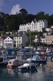 port i miasteczko St. Aubin, wyspa Jersey, Channel Islands, Anglia, Wyspy Normandzkie, Kanał La Manche