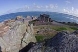 dom na La Corbiere Point, wyspa Jersey, Channel Islands, Anglia, Wyspy Normandzkie, Kanał La Manche