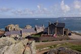 dom na La Corbiere Point, wyspa Jersey, Channel Islands, Anglia, Wyspy Normandzkie, Kanał La Manche