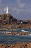 latarnia morska La Corbiere, wyspa Jersey, Channel Islands, Anglia, Wyspy Normandzkie, Kanał La Manche