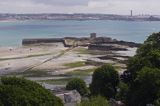 St. Aubin's Fort, wyspa Jersey, Channel Islands, Anglia, Wyspy Normandzkie, Kanał La Manche