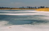 jezioro Śniardwy zimą
