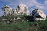 krzyż i skały, Jura Krakowsko-Częstochowska, Szlak Orlich Gniazd, Olsztyn