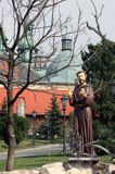 Kalwaria Zebrzydowska Sanktuarium klasztor Bernardynów, figura św. Franciszka
