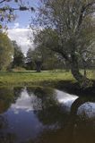 Kampinoski Park Narodowy, pejzaż mazowiecki koło wsi Marlew