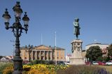 Karlskrona, Szwecja Stortorget i ratusz