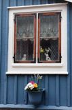 okno w Karlskronie, Szkiery Blekinge, Szwecja