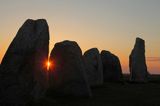 Ales Stenar, grobowiec Wikingów, szwedzkie Stonehenge, Kaseberga, Szwecja Południowa, Skania