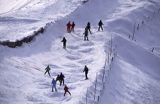 narciarze na Goryczkowej Kasprowy Wierch
