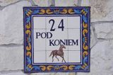 Kazimierz Dolny nad Wisłą, dom pod koniem