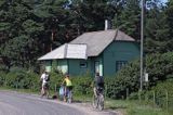 ścieżka rowerowa, wyspa Kihnu, Estonia, bicycle road, Kihnu Island, Estonia