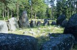Klintehamn, Gotland, Rannarve Klinte Parish, grobowiec w kształcie łodzi