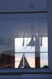 okno, na wyspie Kluntarna, Archipelag Lulea, Szwecja, Zatoka Botnicka