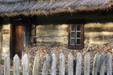 Kolbuszowa, park etnograficzny Muzeum Kultury Ludowej, zagroda z Markowej, Szylarów