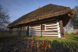 Kolbuszowa, park etnograficzny Muzeum Kultury Ludowej, zagroda z Markowej, Kielarów