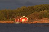 Widoczek z wyspy Borholmen, Børholmen, Południowa Norwegia, Skagerrak