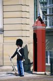 Dania Kopenhaga Amalienborg Wartownik Gwardii Królewskiej