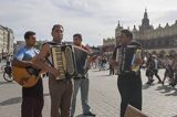 Kraków, Rynek Starego Miasta, kapela cygańska