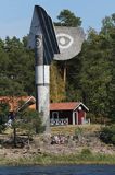 Najwieksza rzeźba autorstwa Pablo Picassa na Strandudden na jeziorze Vanern, Wener, Szwecja
