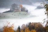 Krywe ruiny cerkwi, Park Krajobrazowy Doliny Sanu, Bieszczady