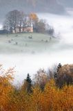 Krywe ruiny cerkwi, Park Krajobrazowy Doliny Sanu, Bieszczady