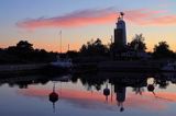 port i latarnia morska na wyspie Kylmapihlaja, Finlandia, Zatoka Botnicka