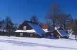 Łączyna Skała koło Istebnej, Beskid Śląski