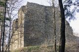 Lanckorona ruiny zamku z XIV wieku na Lanckorońskiej Górze