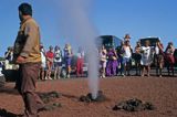 W parku narodowym Timanfaya wyspa Lanzarote Wyspy Kanaryjskie