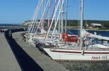 Port w Lickershamn na Gotlandii