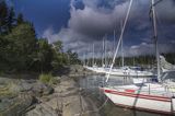 Osterhamn, Wyspa Lido, Szkiery Szwedzkie koło Norrtalje, Szwecja