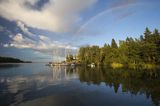 Osterhamn, Wyspa Lido, Szkiery Szwedzkie koło Norrtalje, Szwecja