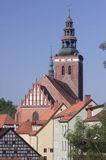 Lidzbark Warmiński, kościół i przedzamcz