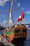 statek wycieczkowy w porcie Liepaja, Łotwa tourist ship in Liepaja harbour, Latvia