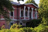 drewniana zabudowa kurortowa, Liepaja, Łotwa wooden house, Liepaja, Latvia