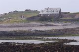 wyspa Lihou koło wyspy Guernsey, Channel Island, Kanał La Manche, odpływ