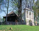 Bieszczady, Liskowate, zabytkowa cerkiew i dzwonnica, Polska