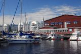 port jachtowy, marina w Lulea, Archipelag Lulea, Szwecja, Zatoka Botnicka