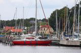 Safran, Marina w Mariager, Mariager Fjord, Jutlandia, Dania