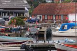 port w Mariager, Mariager Fjord, Jutlandia, Dania