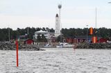 port jachtowy w Marjaniemi na wyspie Hailuoto, Finlandia, Zatoka Botnicka